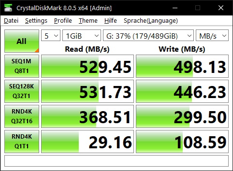 CrystalDiskMark_20240812155301 Crucial_CT525MX NTFS default